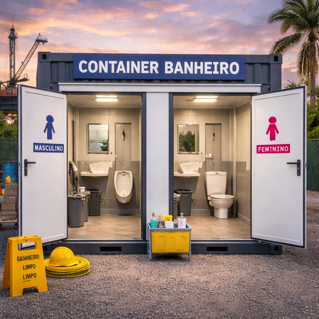 container banheiro